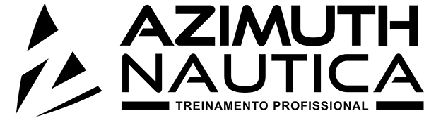 Logotipo da Azimuth Náutica