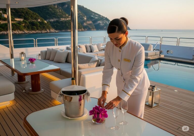 Superyacht Hospitality ma Azimuth Náutica
